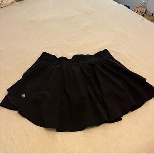 LULULEMON Court Rival HR Tennis skort in black